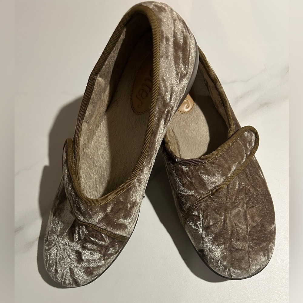 Hotter Comfort Concept Women's Brown Wool Loafers - Picture 3 of 5